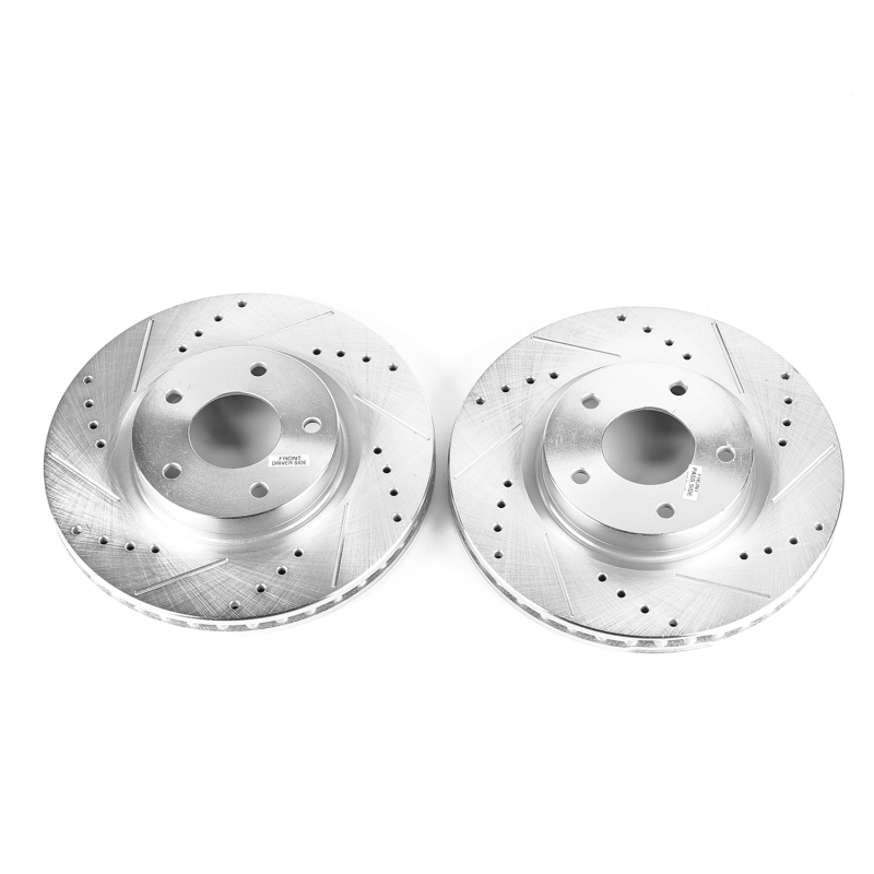 Power Stop 13-19 Nissan Altima Front Evolution Drilled & Slotted Rotors - Pair - JBR1558XPR