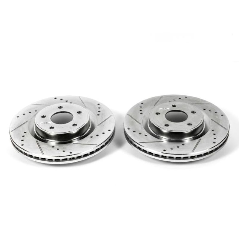 Power Stop 2013 Infiniti JX35 Front Evolution Drilled & Slotted Rotors - Pair - JBR1559XPR