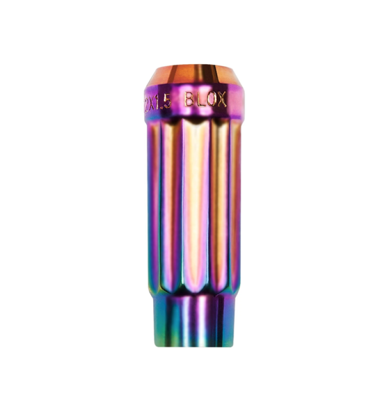 BLOX Racing 12-Sided P17 Tuner Lug Nut 12x1.25 - NEO Chrome Steel - Single Piece - BXAC-00143-NEO