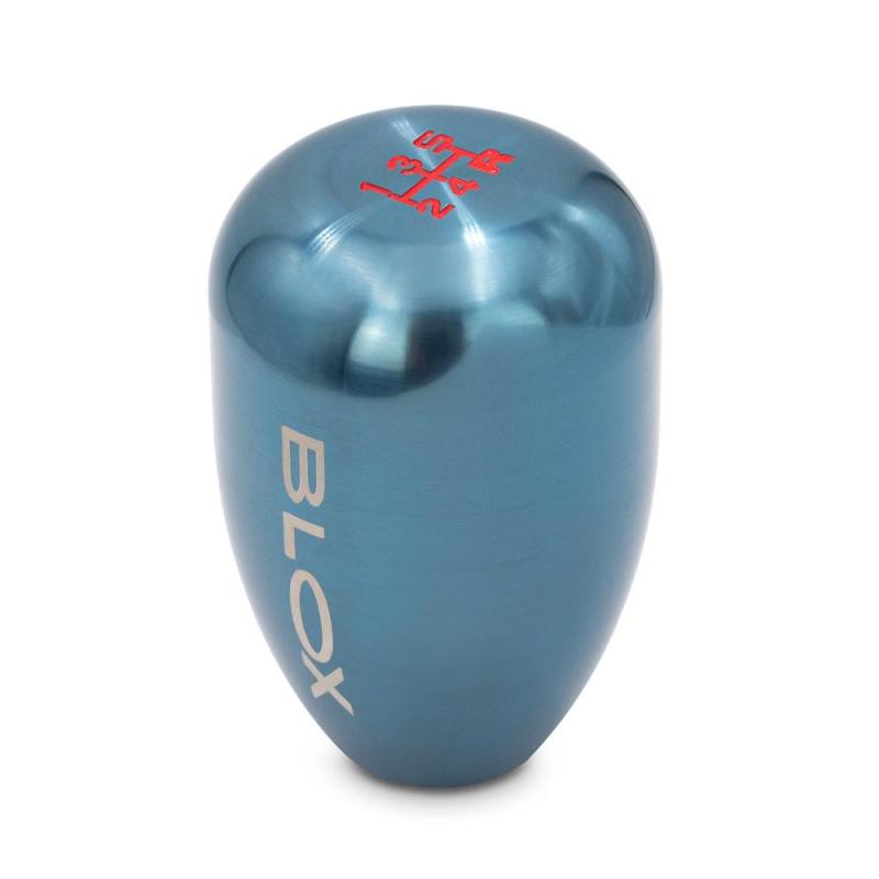 BLOX Racing 6-Speed Billet Shift Knob - Torch Blue 10x1.25mm - BXAC-00219