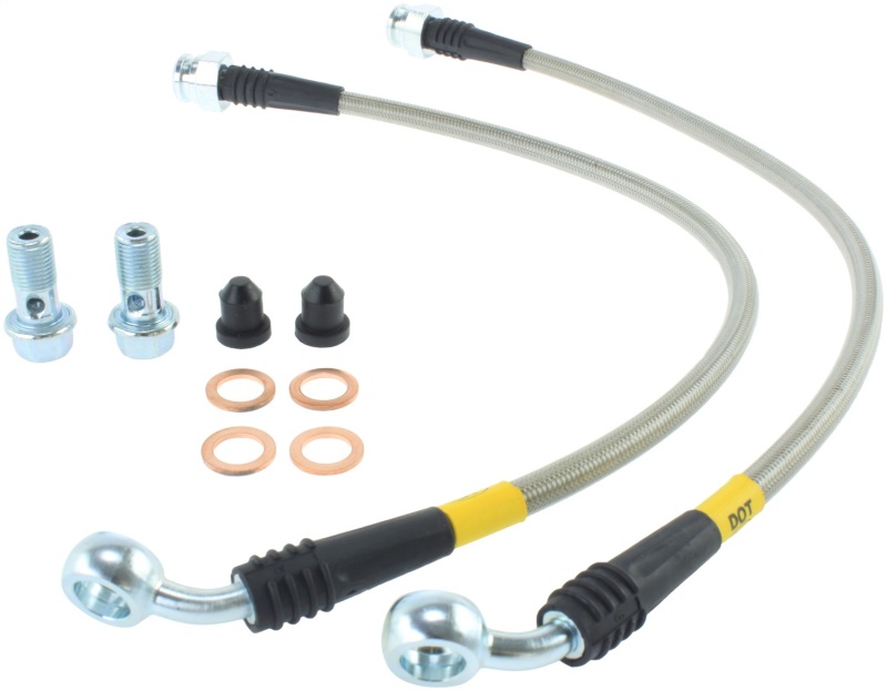 StopTech 10 Hyundai Genesis Rear Stainless Steel Brake Lines - 950.51501