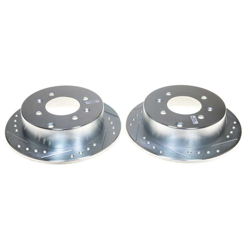 Power Stop 01-05 Kia Optima Rear Evolution Drilled & Slotted Rotor - Pair - JBR777XPR
