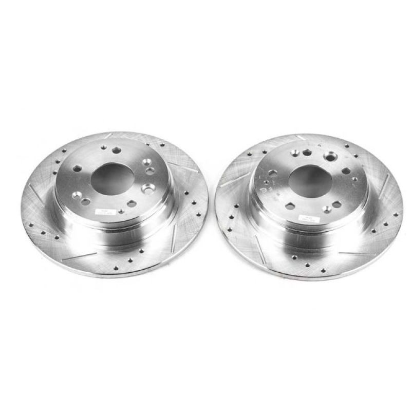 Power Stop 99-03 Acura TL Rear Evolution Drilled & Slotted Rotors - Pair - JBR926XPR