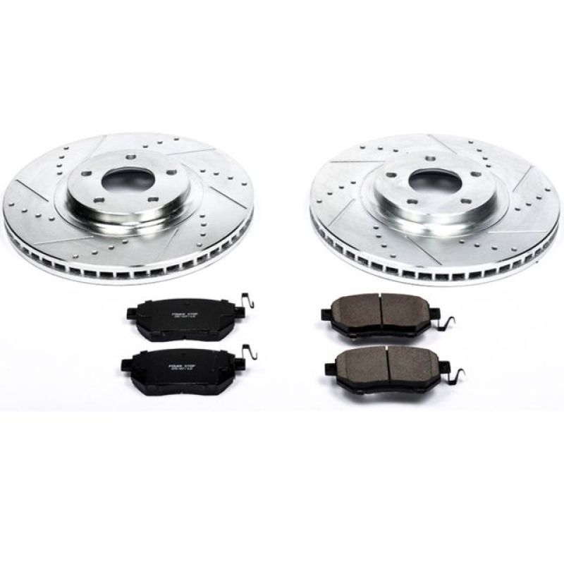 Power Stop 03-05 Infiniti FX35 Front Z23 Evolution Sport Brake Kit - K091
