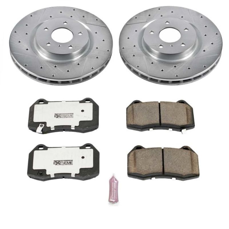 Power Stop 03-04 Infiniti G35 Front Z26 Street Warrior Brake Kit - K104-26