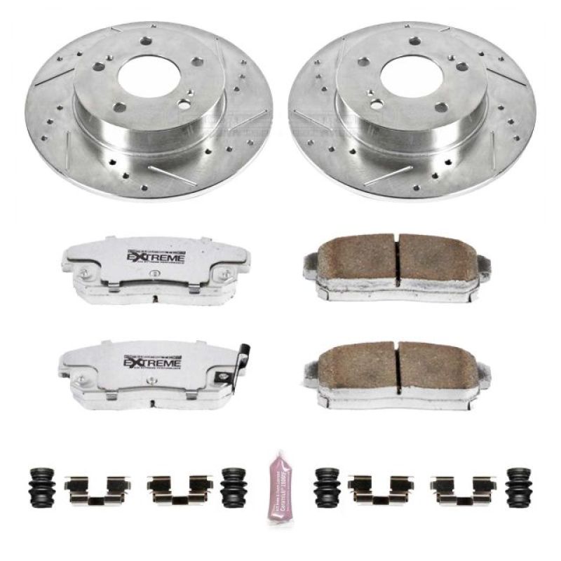 Power Stop 2001 Infiniti I30 Rear Z26 Street Warrior Brake Kit - K1169-26