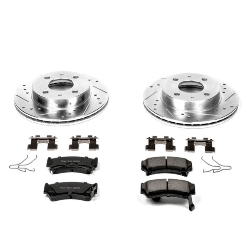 Power Stop 95-98 Nissan 200SX Front Z23 Evolution Sport Brake Kit - K1170