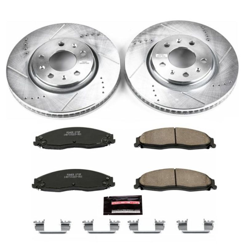 Power Stop 03-05 Cadillac CTS Front Z23 Evolution Sport Brake Kit - K1423