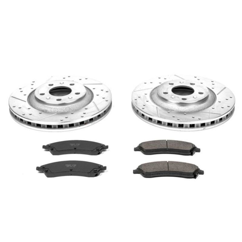 Power Stop 06-07 Cadillac CTS Front Z23 Evolution Sport Brake Kit - K1429