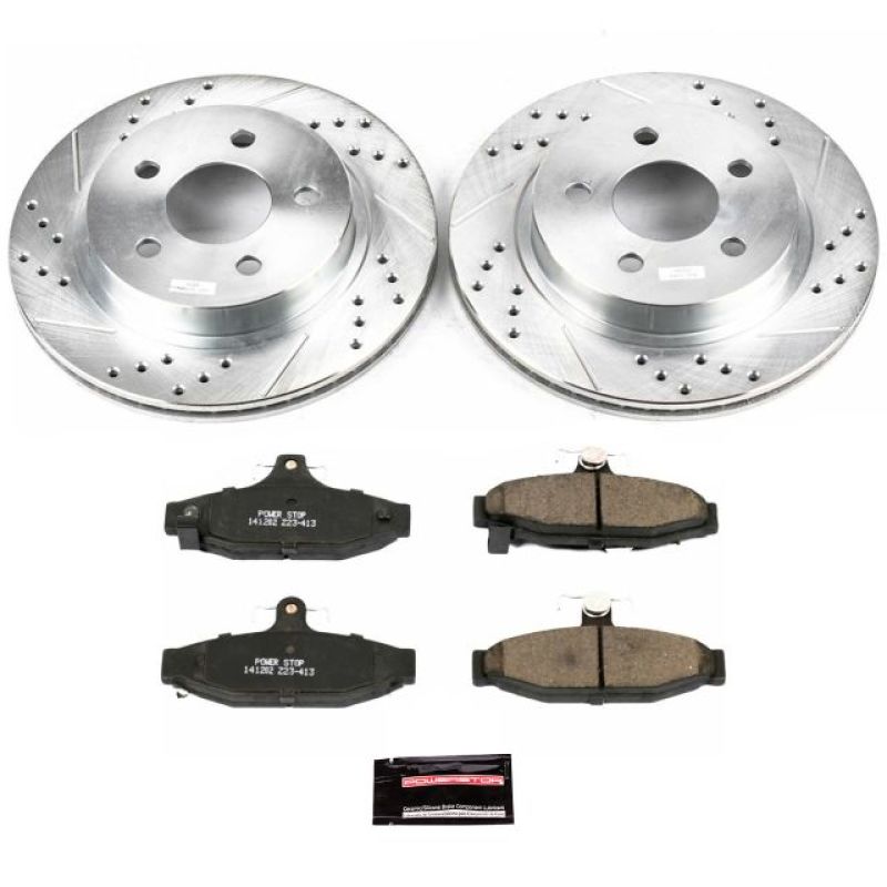 Power Stop 93-97 Chevrolet Camaro Rear Z23 Evolution Sport Brake Kit - K1531