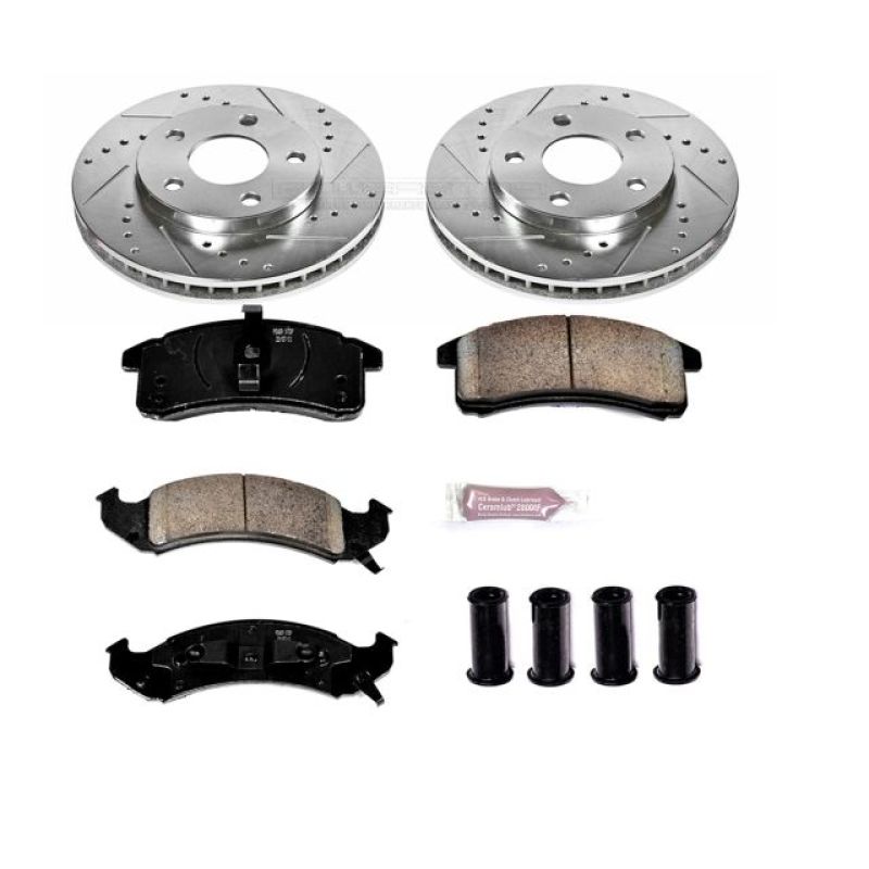 Power Stop 92-93 Buick LeSabre Front Z23 Evolution Sport Brake Kit - K1532