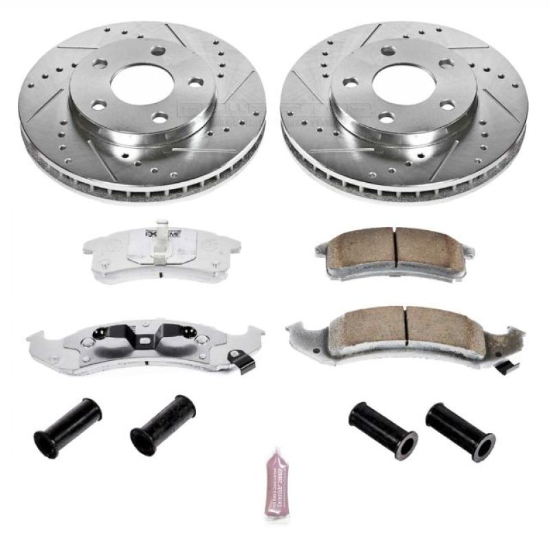 Power Stop 94-99 Buick LeSabre Front Z26 Street Warrior Brake Kit - K1534-26