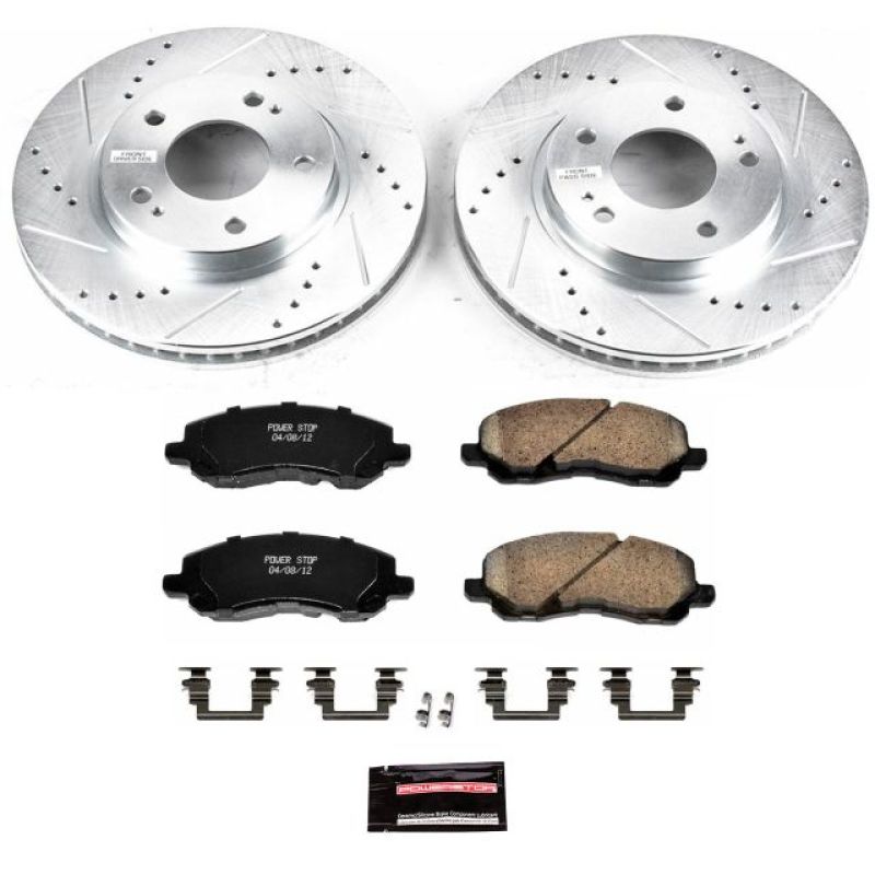 Power Stop 01-05 Chrysler Sebring Front Z23 Evolution Sport Brake Kit - K1678