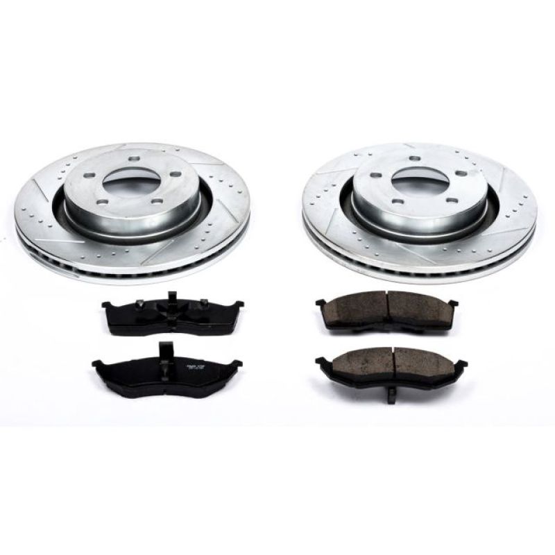 Power Stop 99-02 Chrysler 300M Front Z23 Evolution Sport Brake Kit - K1700