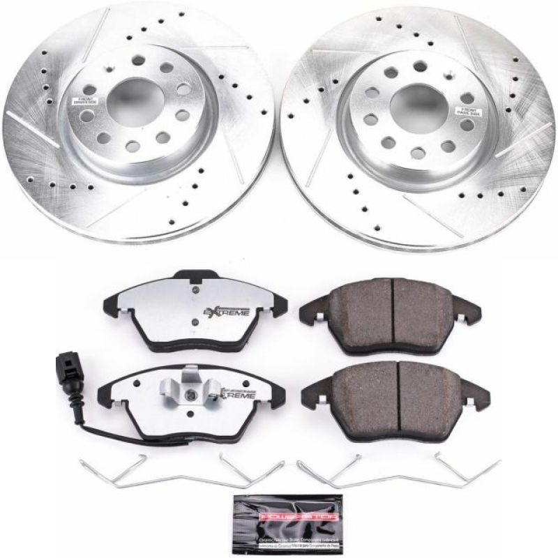 Power Stop 06-13 Audi A3 Front Z26 Street Warrior Brake Kit - K2259-26