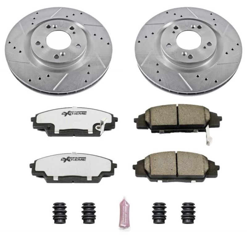 Power Stop 00-09 Honda S2000 Front Z26 Street Warrior Brake Kit - K2276-26