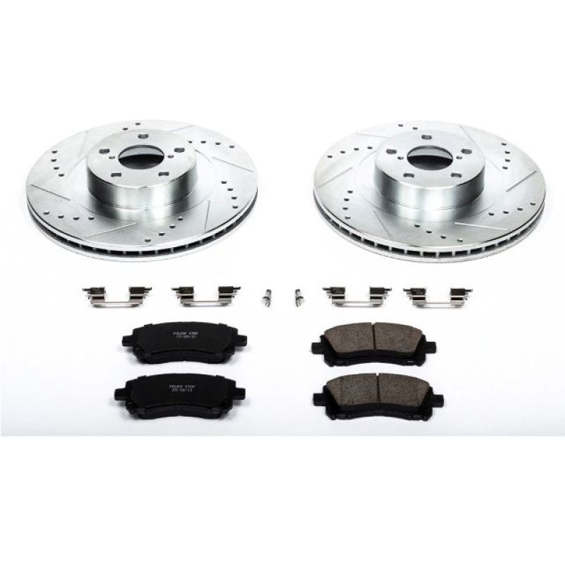Power Stop 02-03 Subaru Impreza Front Z23 Evolution Sport Brake Kit - K2369