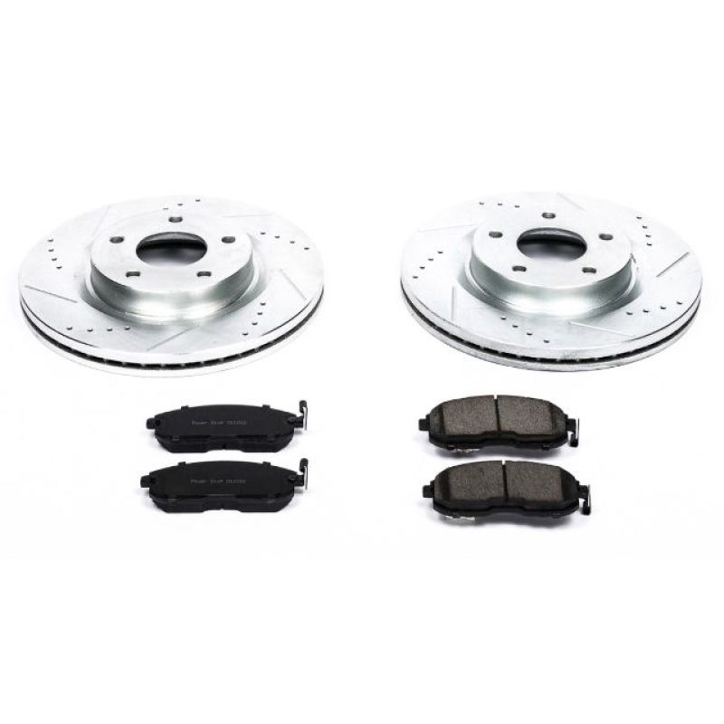 Power Stop 07-13 Nissan Altima Front Z23 Evolution Sport Brake Kit - K241
