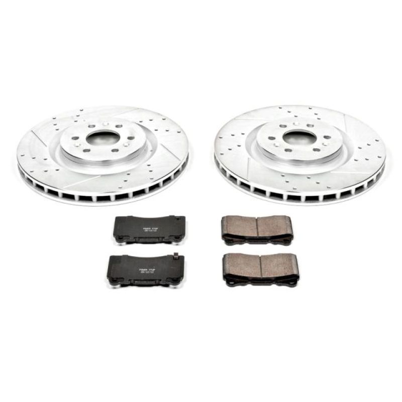 Power Stop 04-07 Cadillac CTS Front Z23 Evolution Sport Brake Kit - K2944