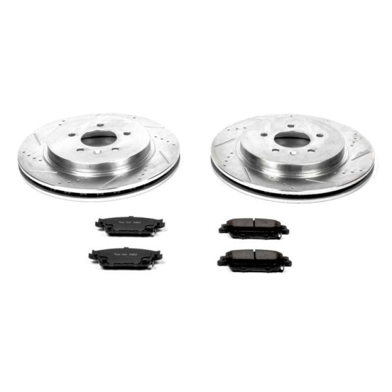 Power Stop 06-07 Cadillac CTS Rear Z23 Evolution Sport Brake Kit - K2958