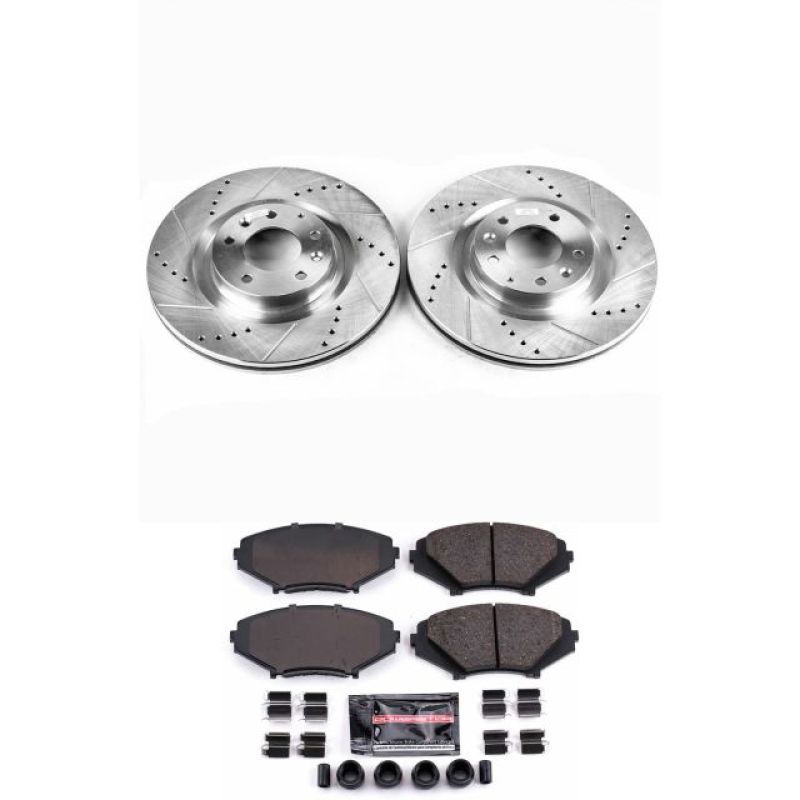 Power Stop 04-11 Mazda RX-8 Front Z23 Evolution Sport Brake Kit - K3026