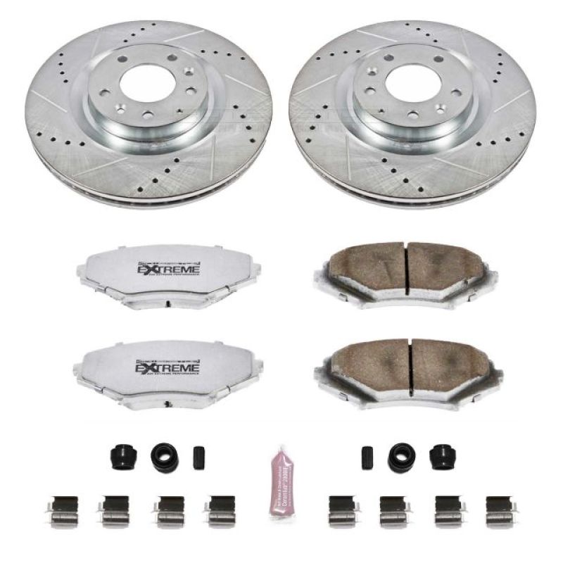 Power Stop 04-11 Mazda RX-8 Front Z26 Street Warrior Brake Kit - K3026-26