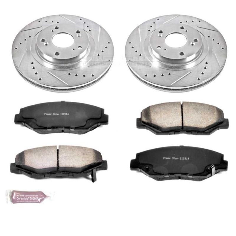 Power Stop 13-15 Acura ILX Front Z36 Truck & Tow Brake Kit - K3055-36