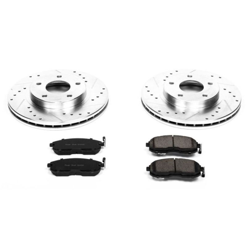 Power Stop 99-01 Nissan Maxima Front Z23 Evolution Sport Brake Kit - K3137