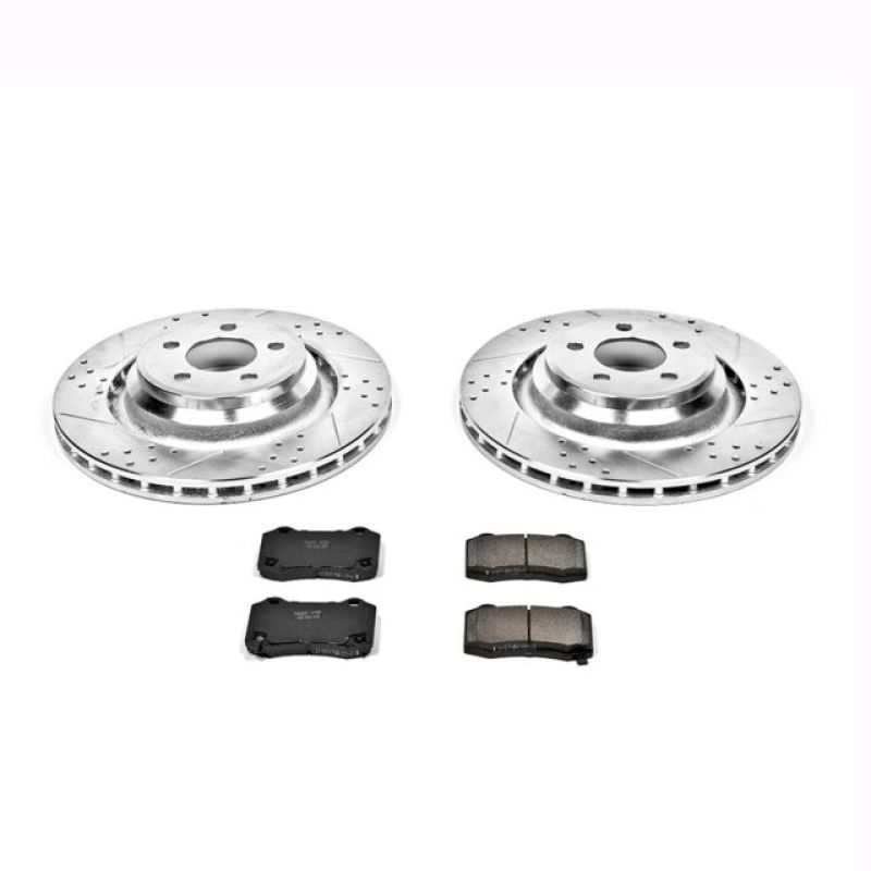 Power Stop 05-10 Chrysler 300 Rear Z23 Evolution Sport Brake Kit - K4583
