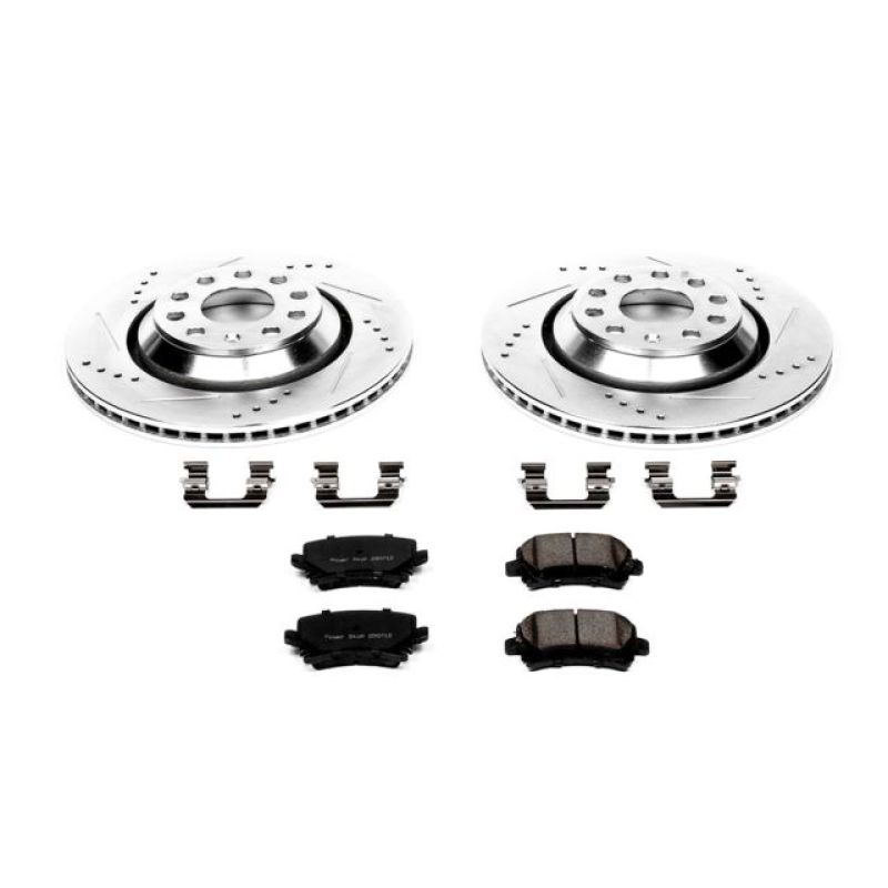 Power Stop 09-17 Volkswagen CC Rear Z23 Evolution Sport Brake Kit - K4628