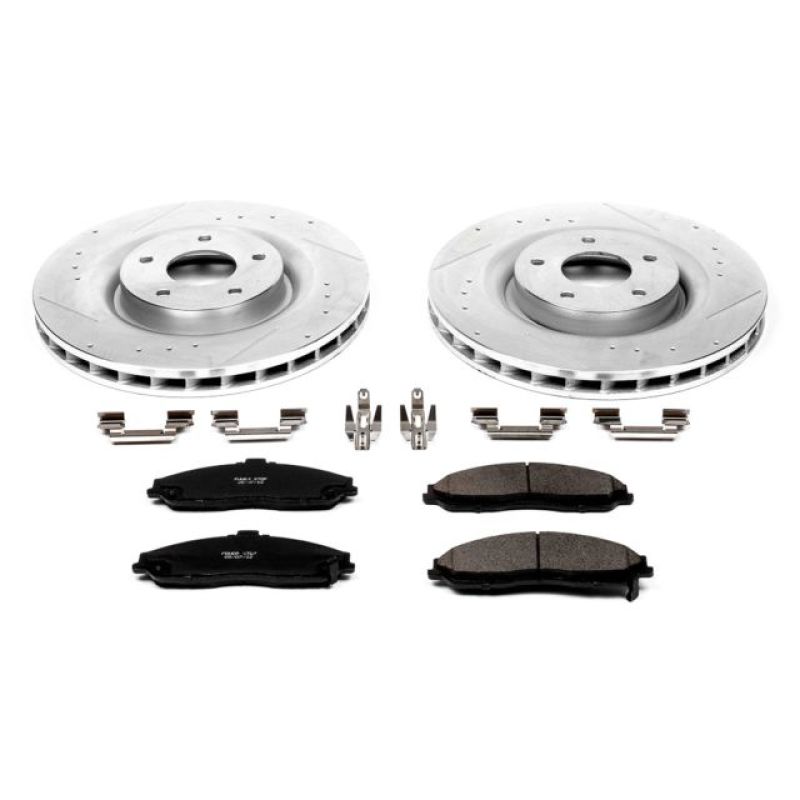 Power Stop 06-09 Cadillac XLR Front Z23 Evolution Sport Brake Kit - K5158