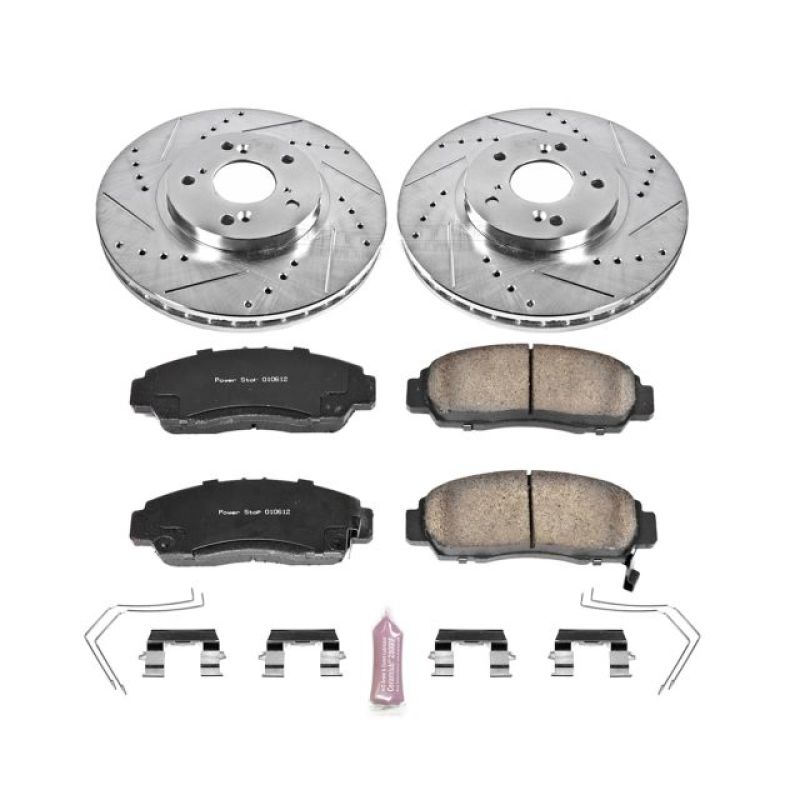 Power Stop 11-14 Acura TSX Front Z23 Evolution Sport Brake Kit - K5392