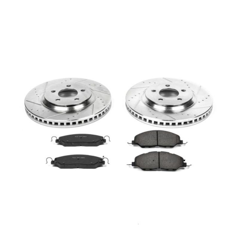 Power Stop 11-14 Ford Mustang Front Z23 Evolution Sport Brake Kit - K5407
