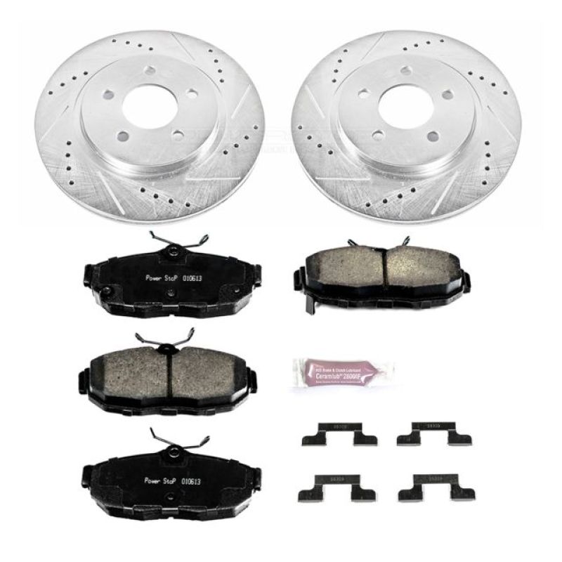 Power Stop 2012 Ford Mustang Rear Z23 Evolution Sport Brake Kit - K5941