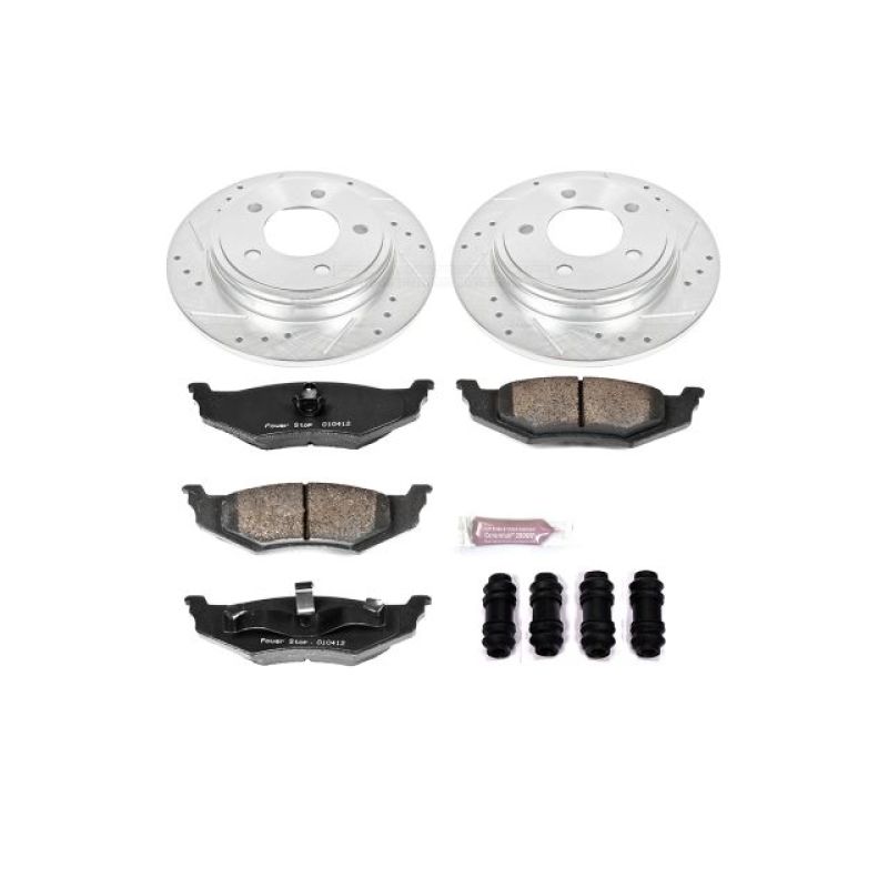 Power Stop 99-04 Chrysler 300M Rear Z23 Evolution Sport Brake Kit - K6263