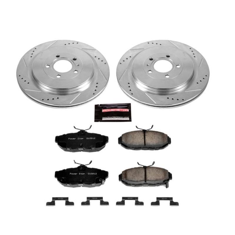 Power Stop 13-14 Ford Mustang Rear Z23 Evolution Sport Brake Kit - K6402