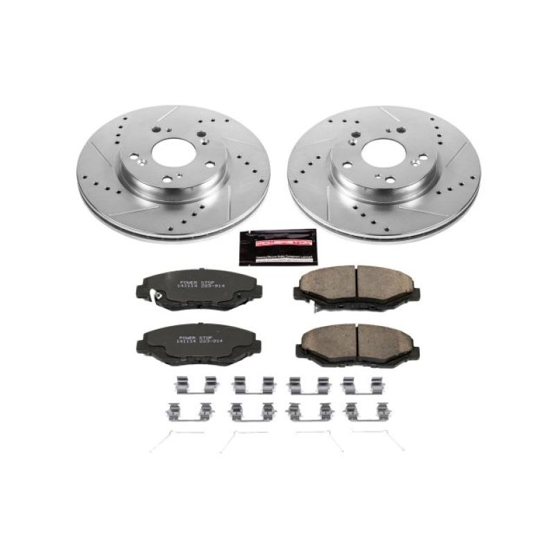 Power Stop 2013 Acura ILX Front Z23 Evolution Sport Brake Kit - K6490