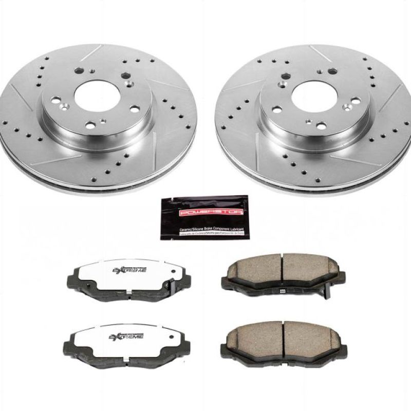 Power Stop 2013 Acura ILX Front Z26 Street Warrior Brake Kit - K6490-26