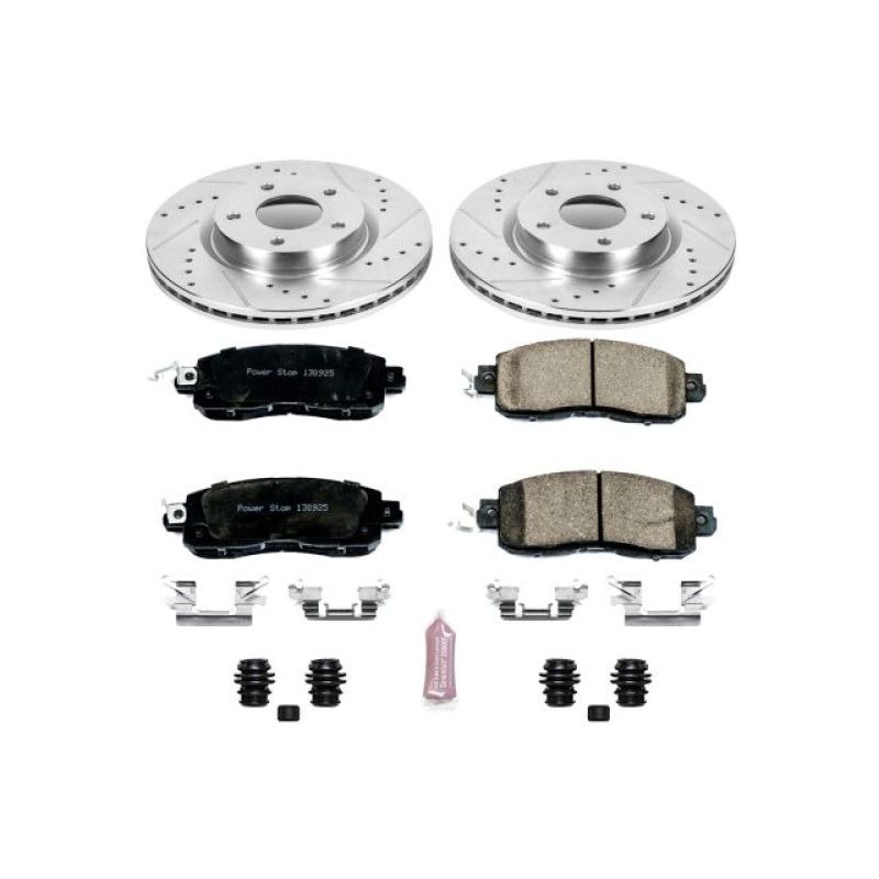 Power Stop 13-18 Nissan Altima Front Z23 Evolution Sport Brake Kit - K6494