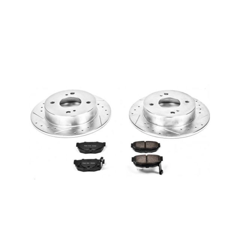 Power Stop 89-98 Nissan 240SX Rear Z23 Evolution Sport Brake Kit - K659