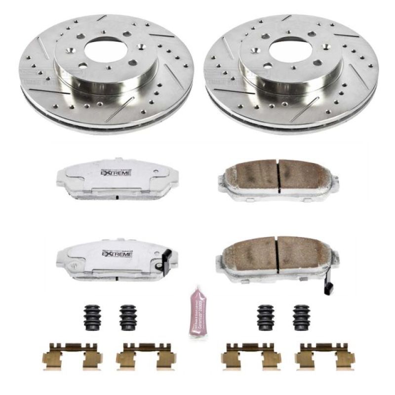 Power Stop 94-01 Acura Integra Front Z26 Street Warrior Brake Kit - K692-26