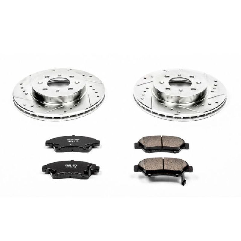 Power Stop 93-95 Honda Civic Front Z23 Evolution Sport Brake Kit - K694