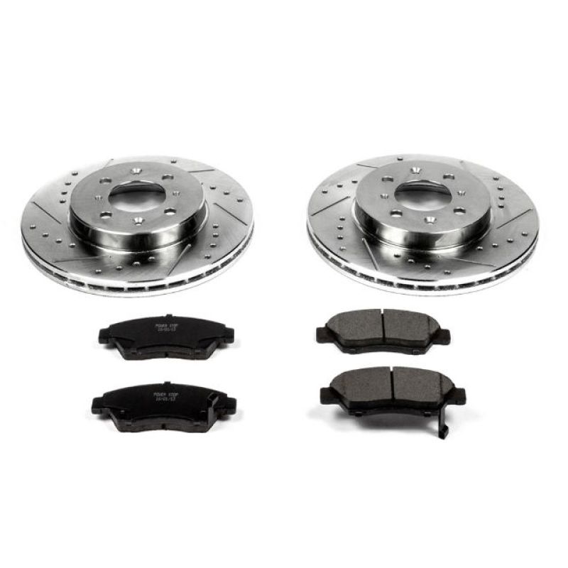 Power Stop 03-05 Honda Civic Front Z23 Evolution Sport Brake Kit - K696