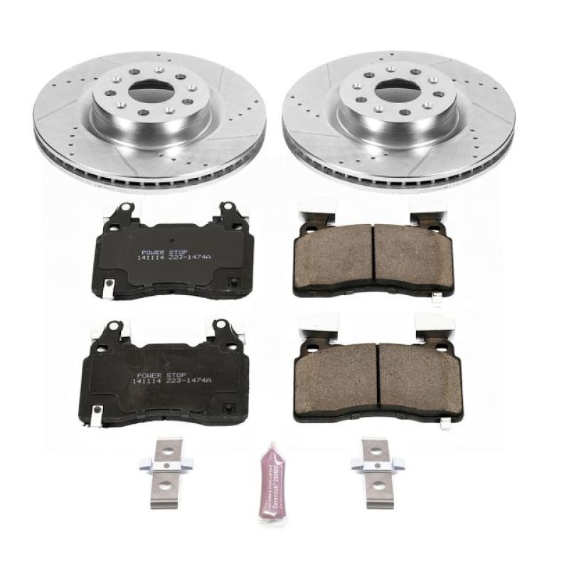 Power Stop 16-18 Cadillac CT6 Front Z23 Evolution Sport Brake Kit - K6998