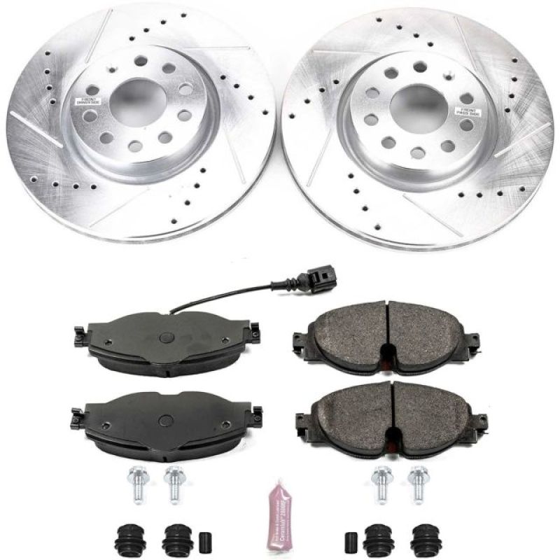 Power Stop 15-18 Audi A3 Front Z23 Evolution Sport Brake Kit - K7082