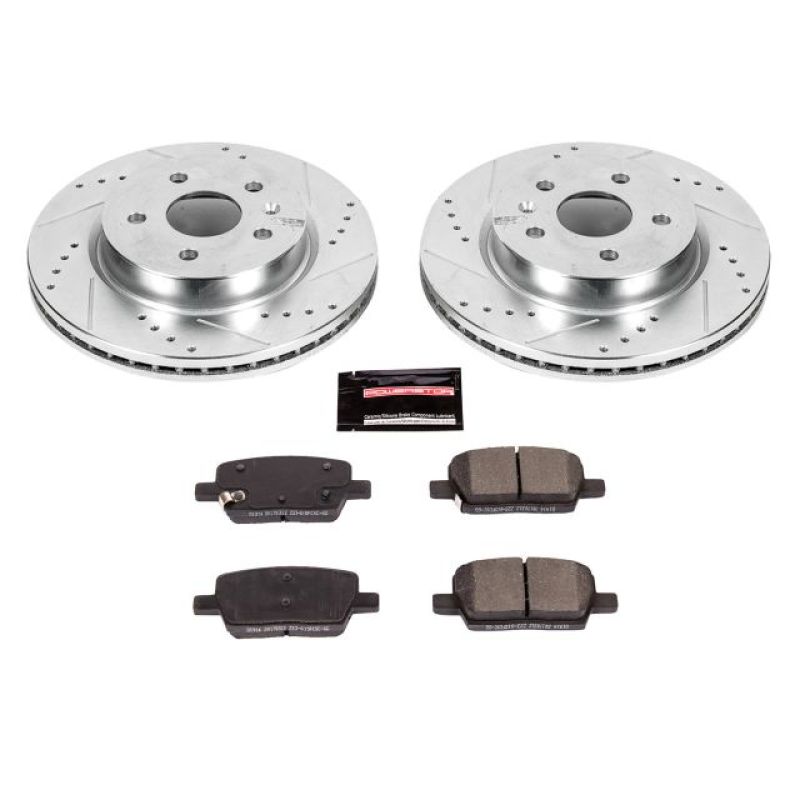 Power Stop 16-18 Cadillac CT6 Rear Z23 Evolution Sport Brake Kit - K7289