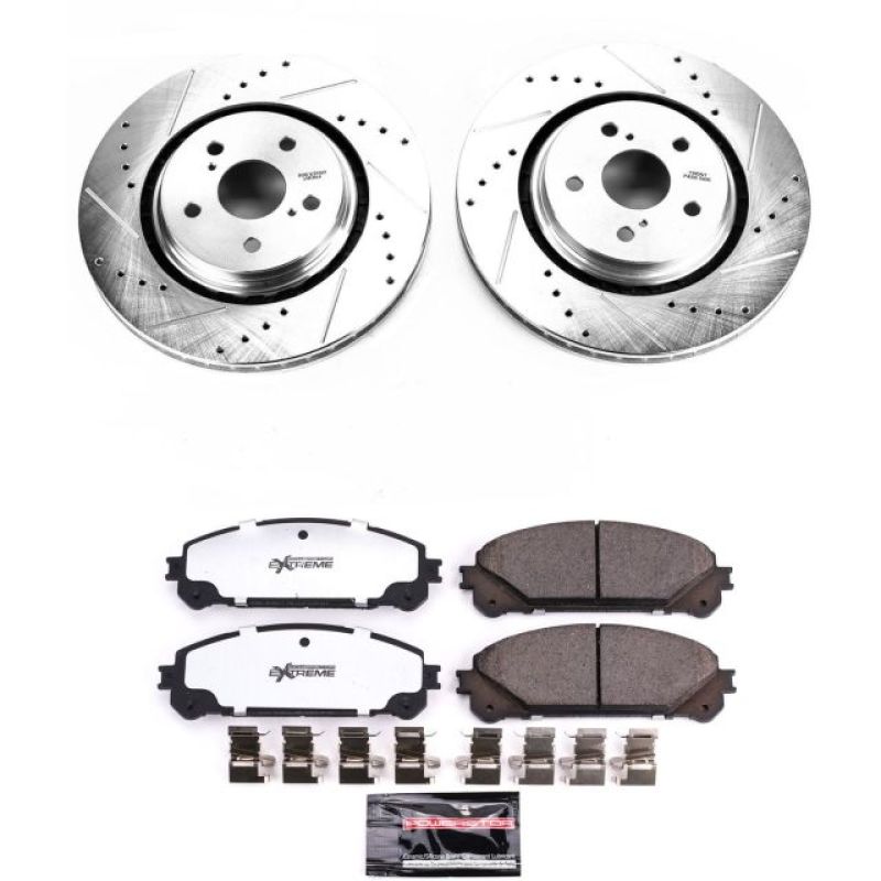 Power Stop 16-18 Lexus RX350 Front Z36 Truck & Tow Brake Kit - K7688-36