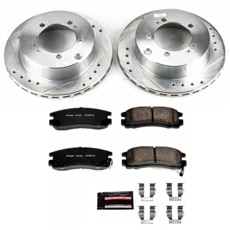 Power Stop 91-96 Dodge Stealth Rear Z23 Evolution Sport Brake Kit - K806