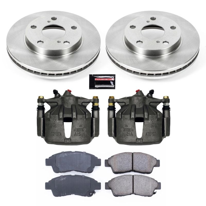 Power Stop 92-01 Toyota Camry Front Autospecialty Brake Kit w/Calipers - KCOE1052