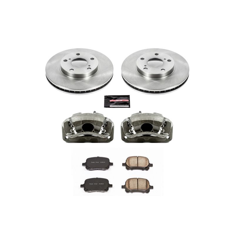 Power Stop 97-01 Lexus ES300 Front Autospecialty Brake Kit w/Calipers - KCOE1058